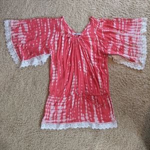 Coral Red Dress from Tiare Hawaii